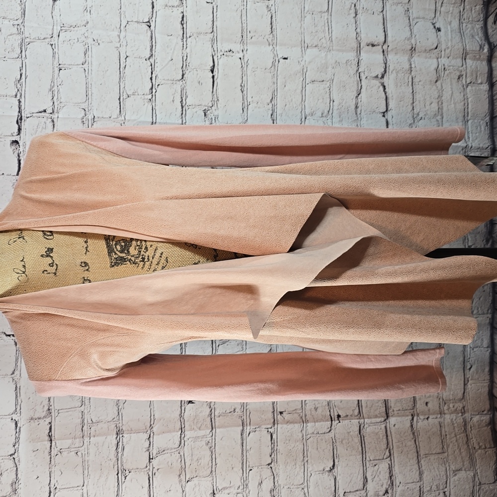 INC International Concepts Art Expression Pale Blush Cardigan Size M - NWT